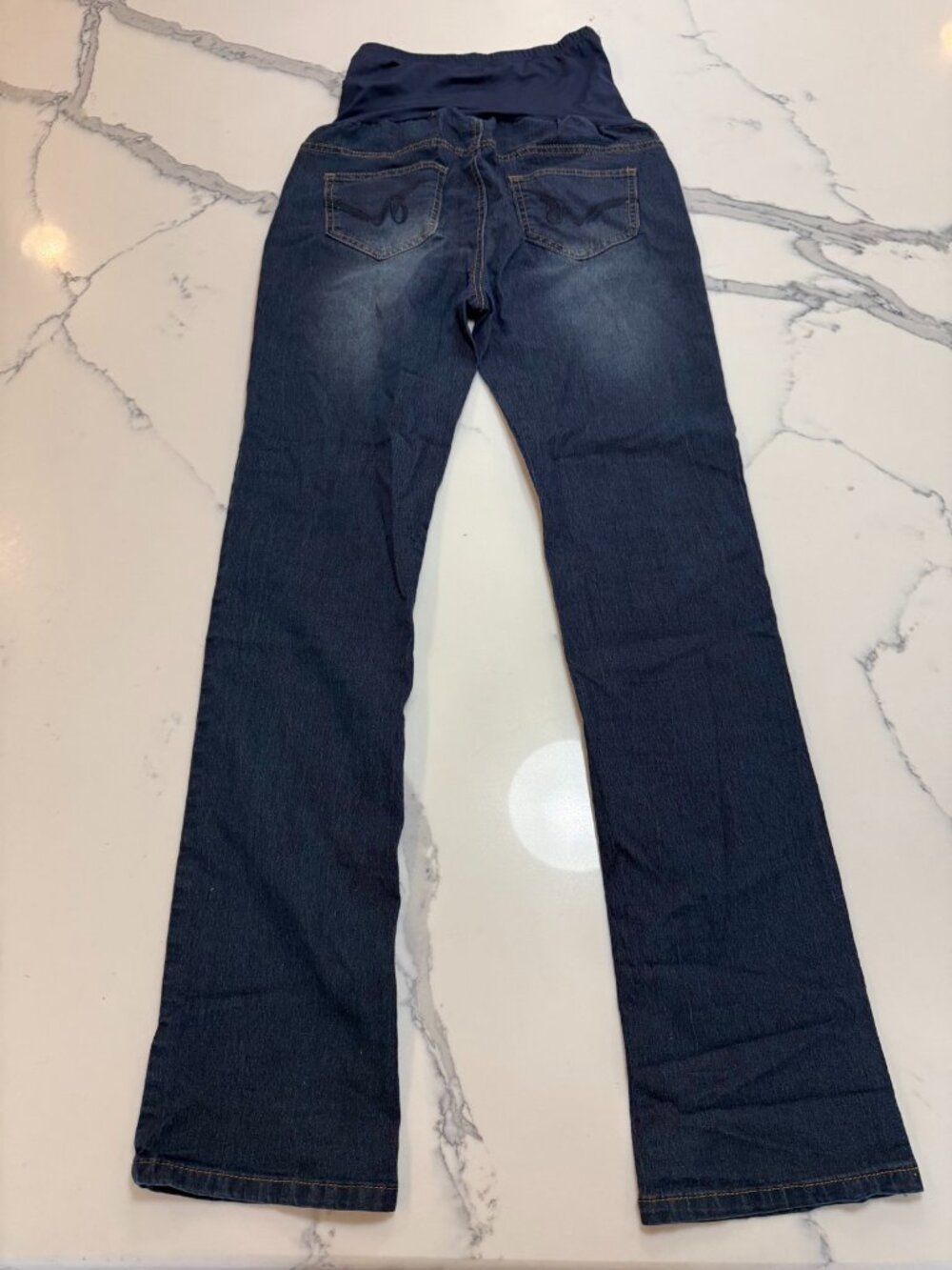 Oh Mamma Maternity Jeans Dark Wash Womens S